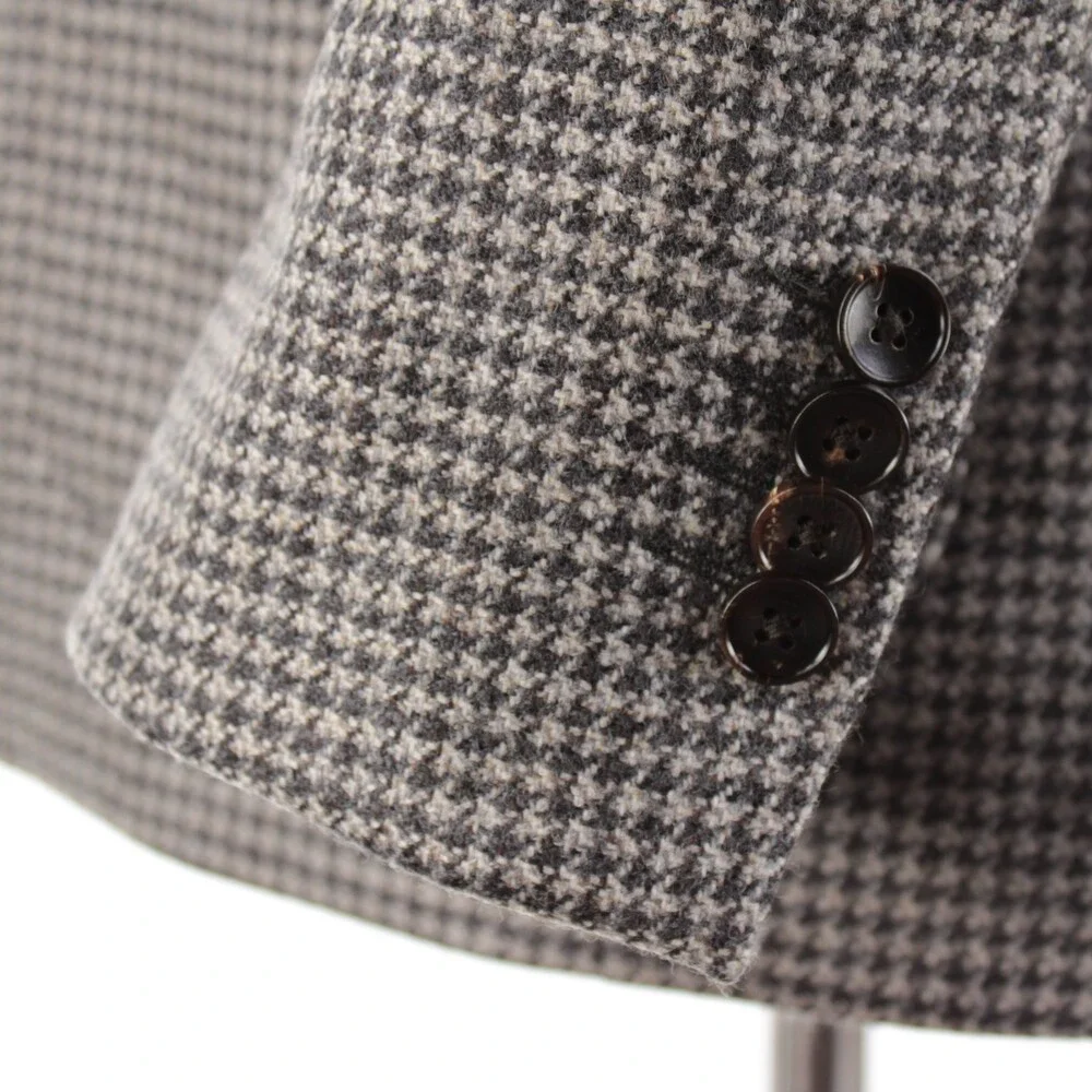 Luigi Bianchi Sartoria NWT Wool Sport Coat / Jacket Size 52R (42R US) In Beige